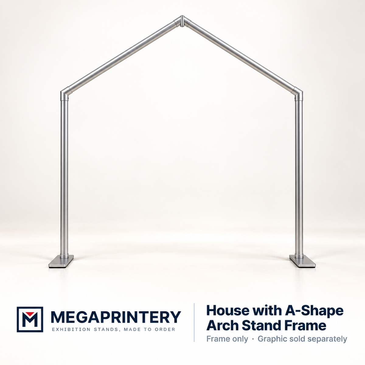 House with A-Shape Arch Stand Frame — MEGAPRINTERY product hero image