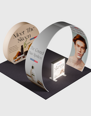 Portable Exhibit Display 10ft x 10ft - Model 34