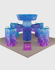 Modular Booth Kits 30ft x 30ft - Model 1
