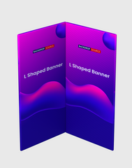 L Shaped Banner