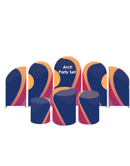 Arch Party Sets - 5 Walls with Plinth - Backdropsource
