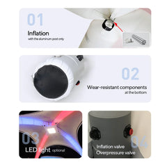 V - Arc Inflatable Tents