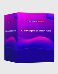 L Shaped Banner