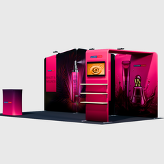 Portable Exhibit Display 10ft x 20ft - Model 18