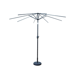 Tilting Patio Umbrellas With Valances (Iron Frame) – 8.8ft x 8.8ft