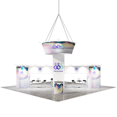 Modular Booth Kits 30ft x 20ft - Model 2