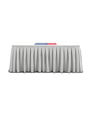 Custom Fitted Table Skirts with Top