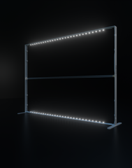 SEGO Backlit Lightbox - 9.8ft W x 7.4ft H