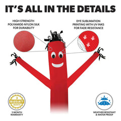 Inflatable Tube Man with Constant Air Supply