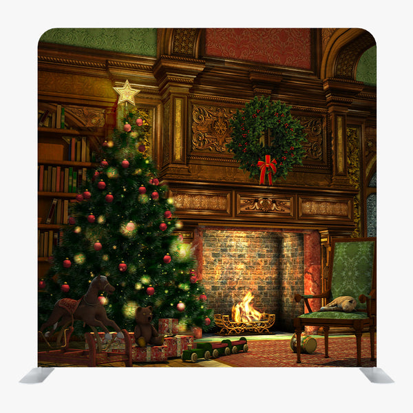 Christmas STRAIGHT TENSION FABRIC MEDIA WALL - 14 - Backdropsource