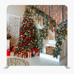Christmas STRAIGHT TENSION FABRIC MEDIA WALL - 63 - Backdropsource