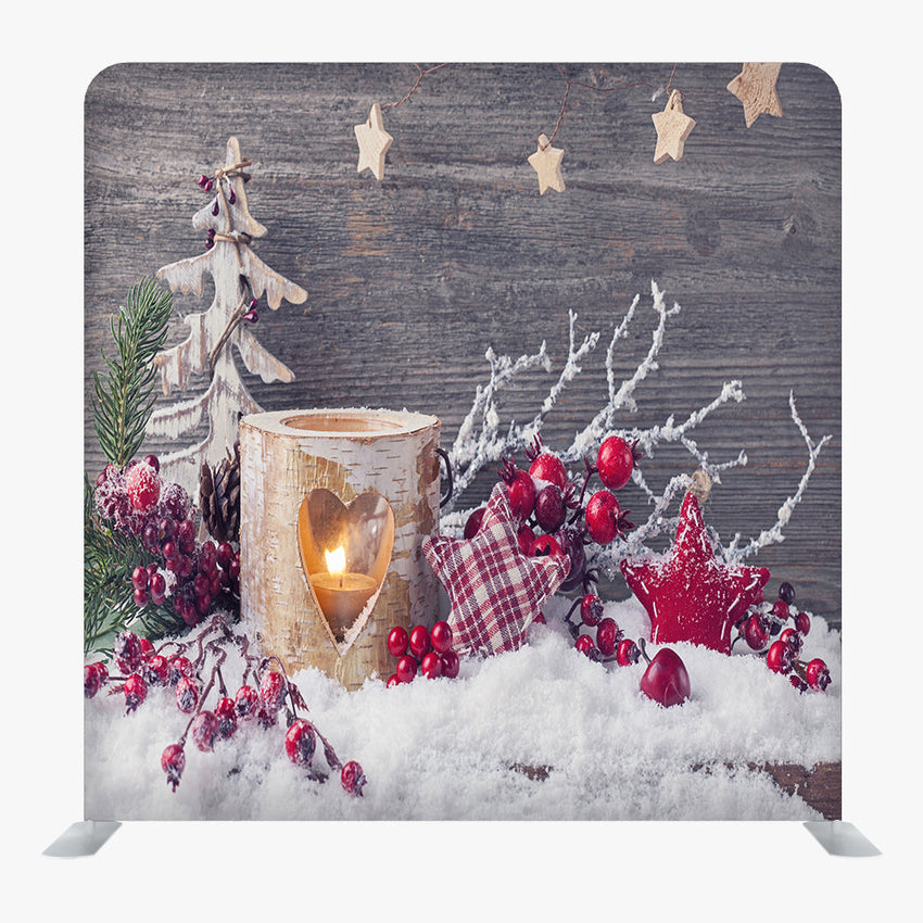 Christmas STRAIGHT TENSION FABRIC MEDIA WALL - 76 - Backdropsource