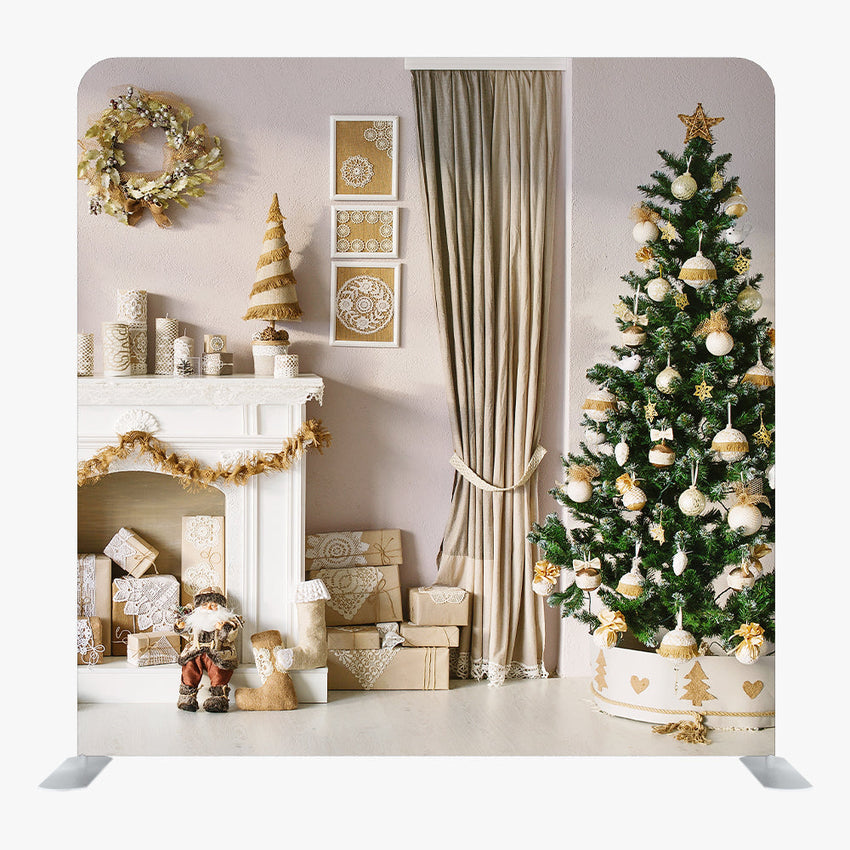Christmas STRAIGHT TENSION FABRIC MEDIA WALL - 92 - Backdropsource