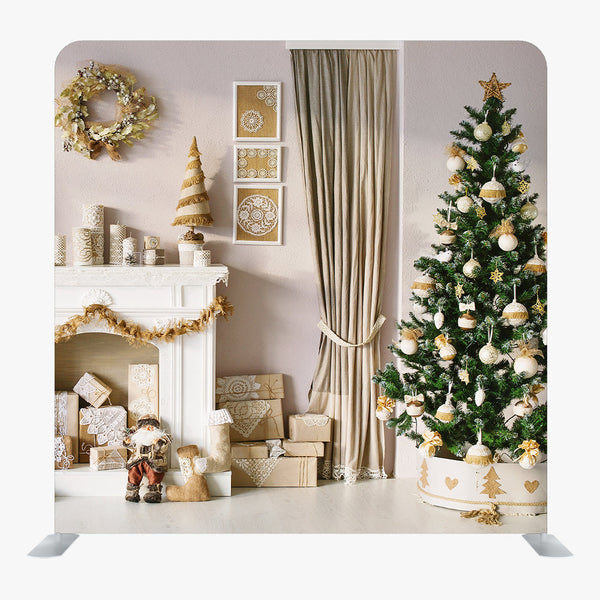 Christmas STRAIGHT TENSION FABRIC MEDIA WALL - 92 - Backdropsource