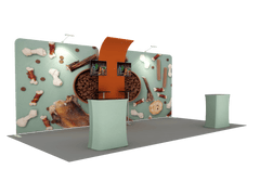 Portable Exhibit Display 20ft - Model 13 - Backdropsource