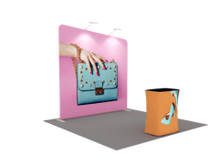 Portable Exhibit Display 10ft - Model 9 - Backdropsource