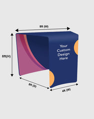 Entrance Arc Display Media Wall for Exhibition Booth - Backdropsource