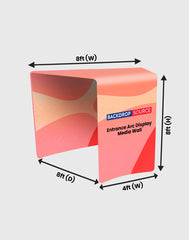 Entrance Arc Display Media Wall for Exhibition Booth