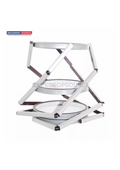 Exhibition Display Showcase with 4-Layer Shelves