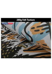 Felt Polyester Fabric Printing -280 gsm