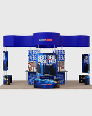 Modular Booth Kits 20ft x 20ft - Model 14