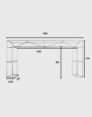Custom N-Frame Tension Fabric Event Archway