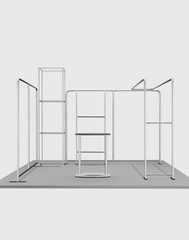 Modular Booth Kits 20ft x 20ft - Model 01