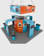 Modular Booth Kits 20ft x 20ft - Model 02