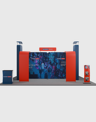 Modular Booth Kits 20ft x 20ft - Model 04