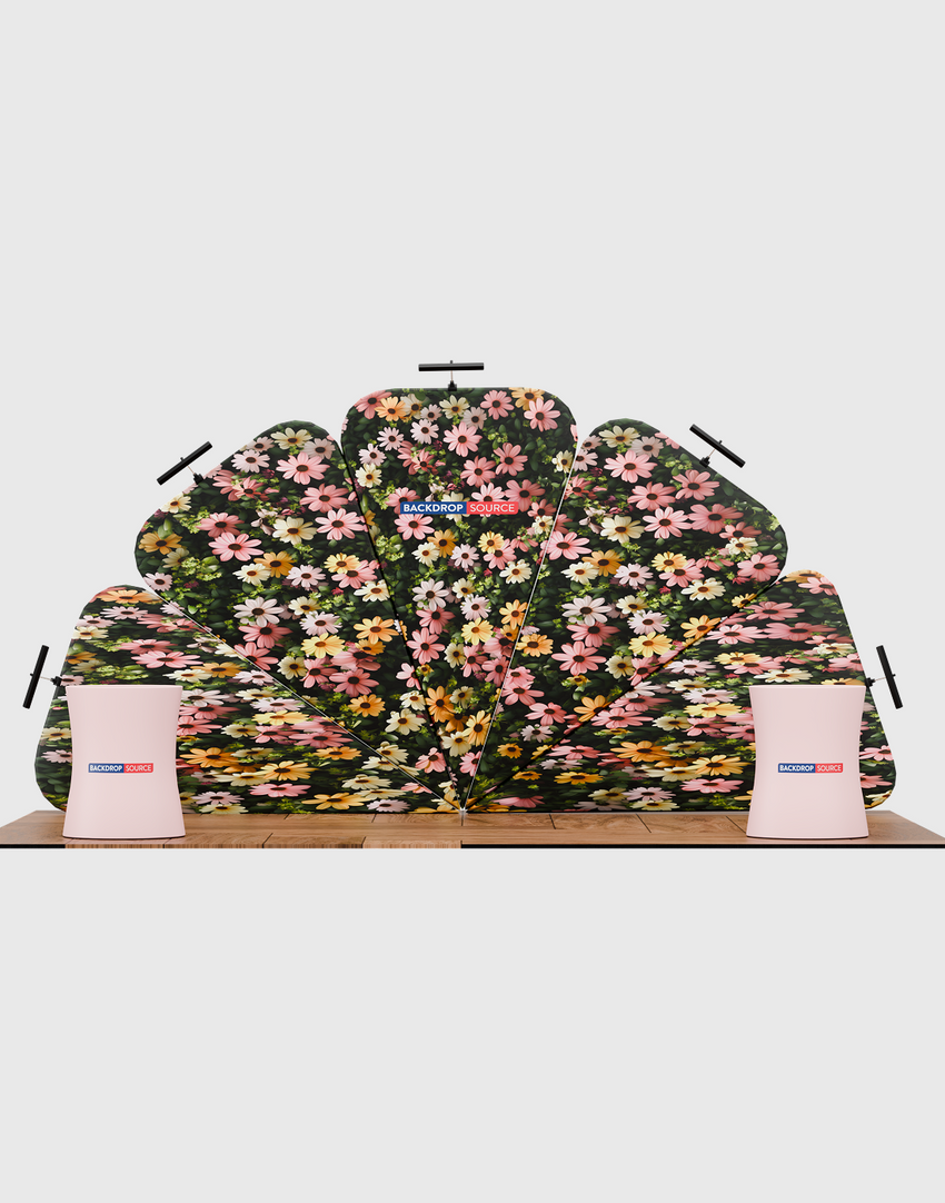 Portable Exhibit Display 10ft x 20ft - Model 2