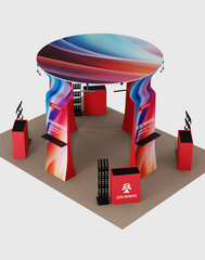 20x20 Modular Trade Show Booth - Pro 13