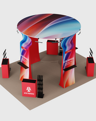 20x20 Modular Trade Show Booth - Pro 13