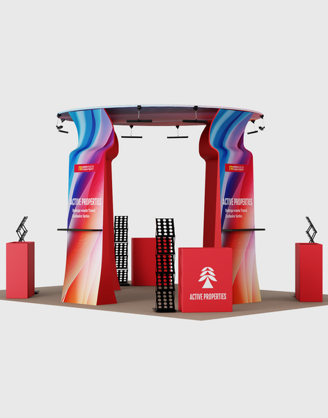 20x20 Modular Trade Show Booth - Pro 13