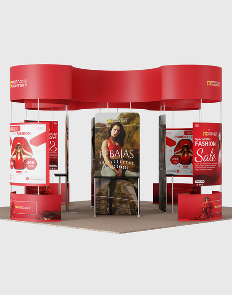 20x20 Modular Trade Show Booth - Pro 14
