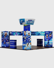 20x20 Modular Trade Show Booth - Pro 9