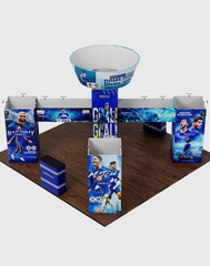 20x20 Modular Trade Show Booth - Pro 9