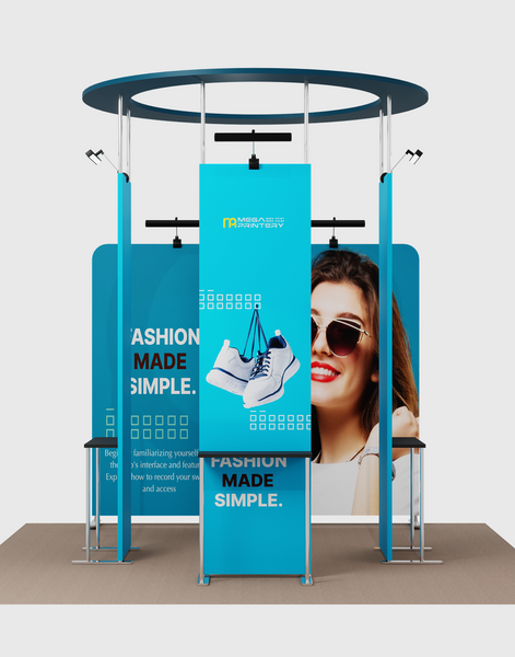 20x20 Modular Trade Show Booth - Pro 10
