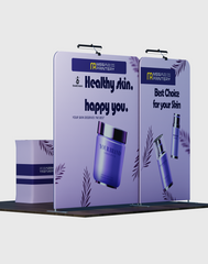 Portable Exhibit Display 10ft x 10ft - Model 1
