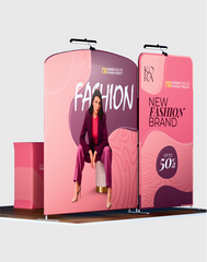 Portable Exhibit Display 10ft x 10ft - Model 2
