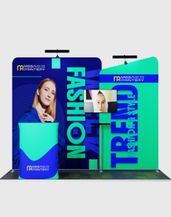 Portable Exhibit Display 10ft x 10ft - Model 3