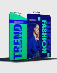 Portable Exhibit Display 10ft x 10ft - Model 3