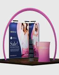 Modular Horseshoe Arch Exhibition Kit for 10ft Wide Booths