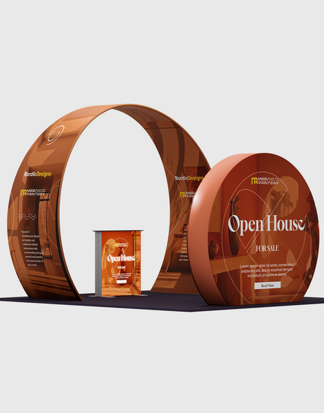 Portable Exhibit Display 10ft x 10ft - Model 34