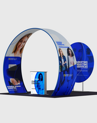 Portable Exhibit Display 10ft x 10ft - Model 33