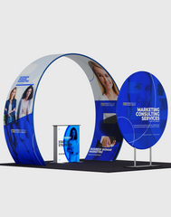 Portable Exhibit Display 10ft x 10ft - Model 33