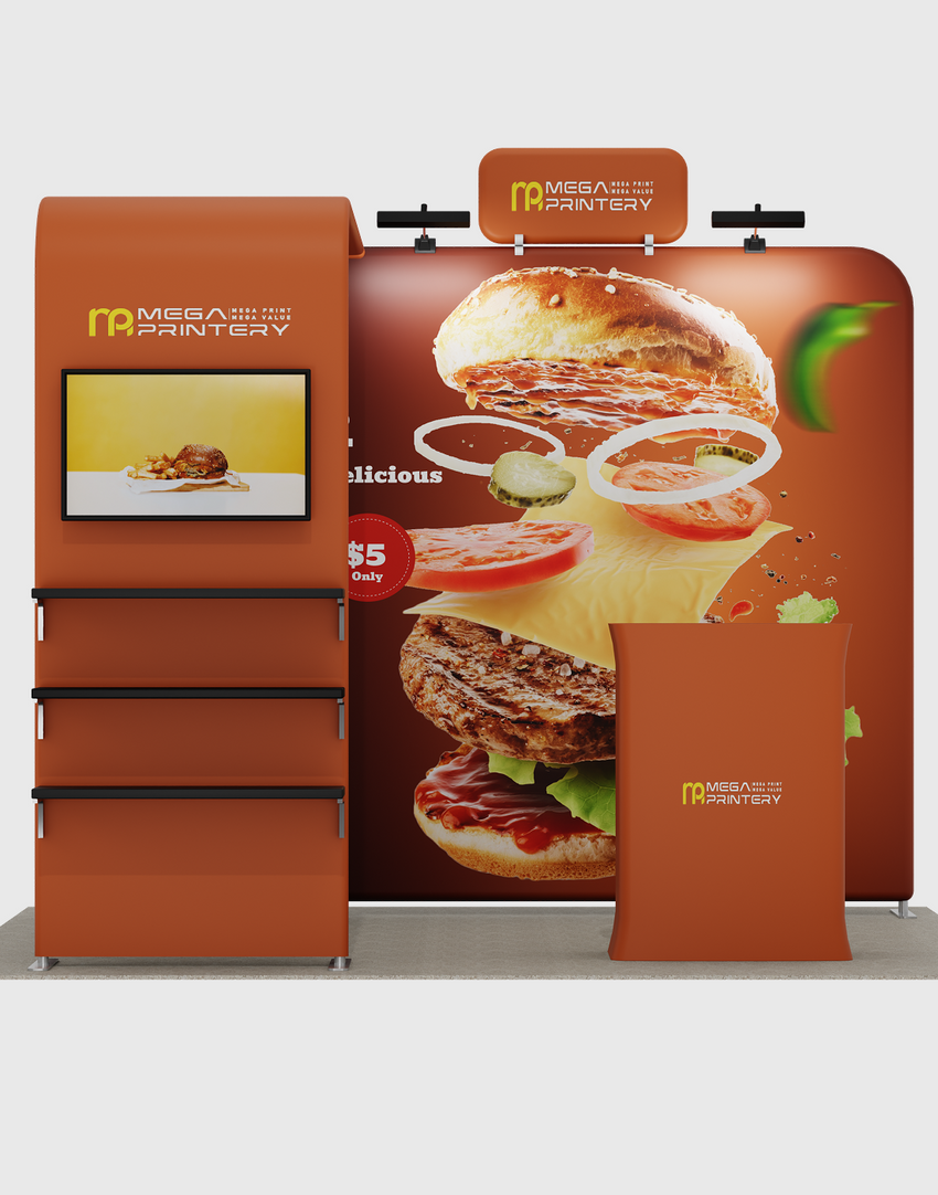 Portable Exhibit Display 10ft x 10ft - Model 17