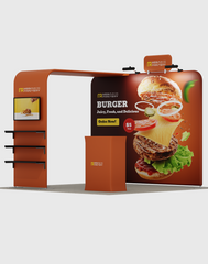 Portable Exhibit Display 10ft x 10ft - Model 17
