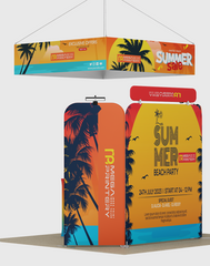 Portable Exhibit Display 10ft x 10ft - Model 32