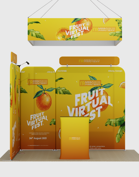 Portable Exhibit Display 10ft x 10ft - Model 30