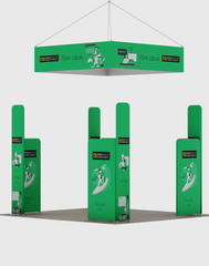 Portable Exhibit Display 10ft x 10ft - Model 36